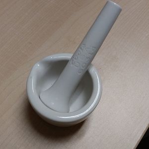 Coors Genuine Porcelain Mortar & Pestle Vintage 1990; NEVER USED